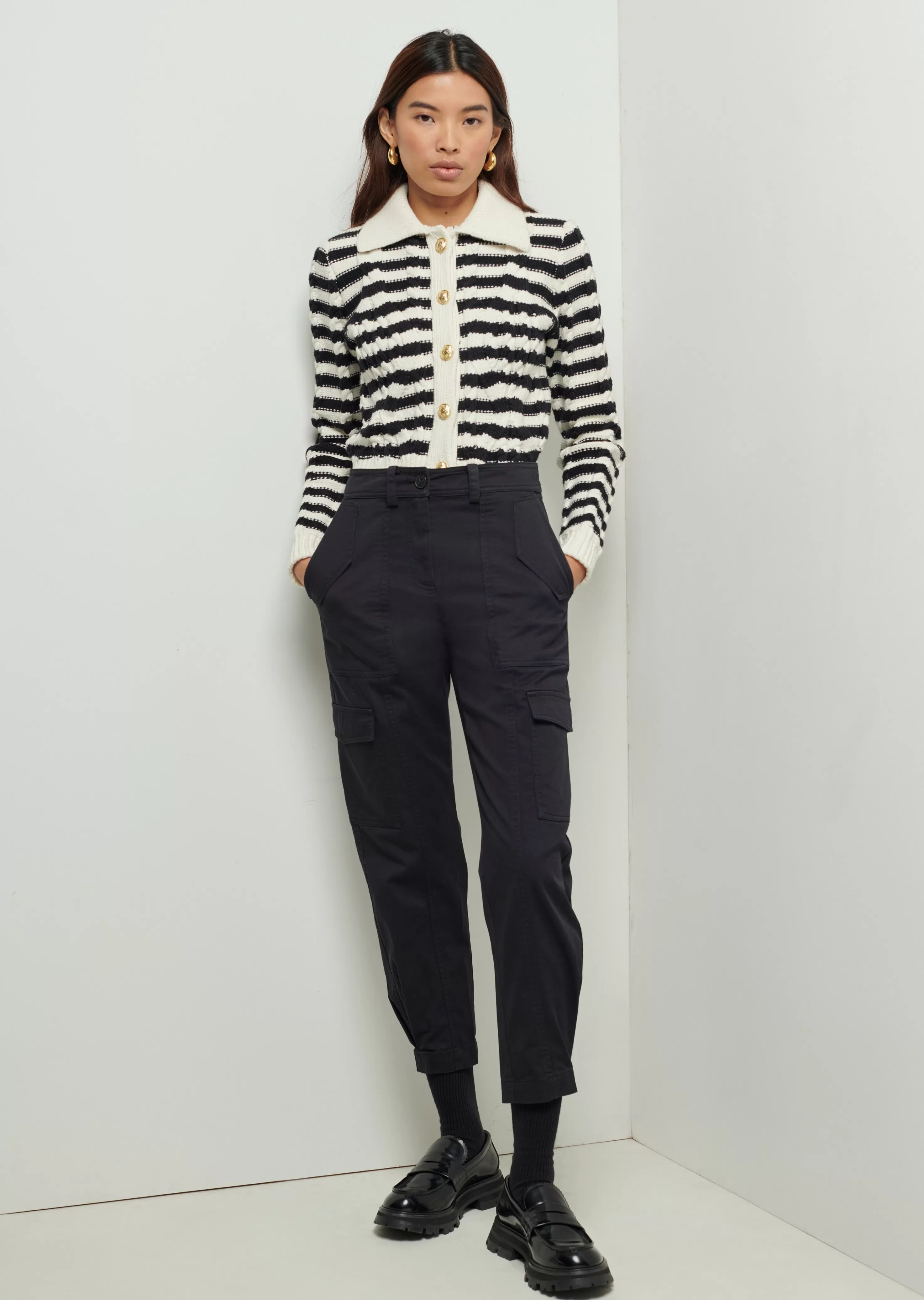 Derek Lam Elian Utility Pants Black Online