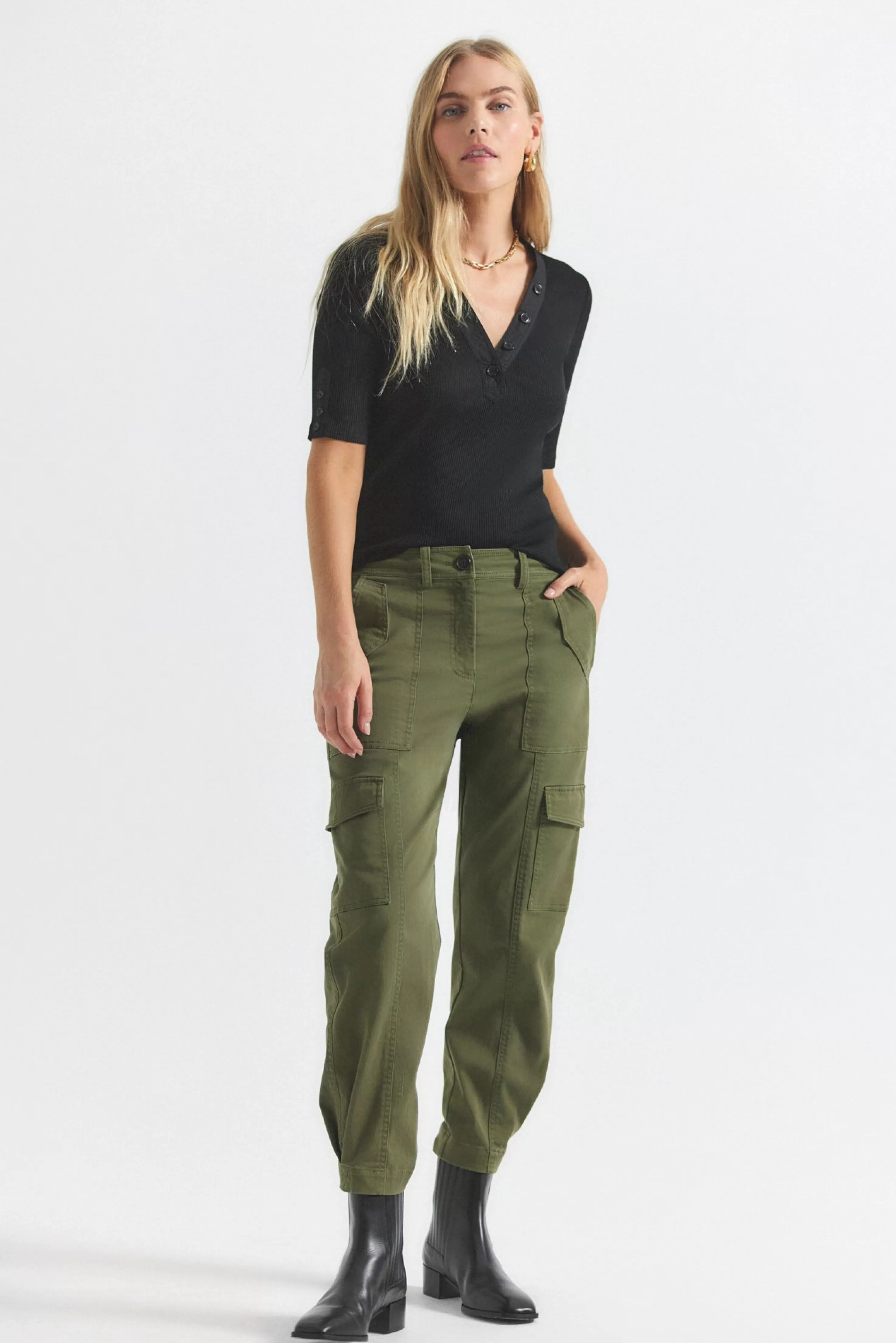 Derek Lam Elian Utility Pants Fatigue Fashion