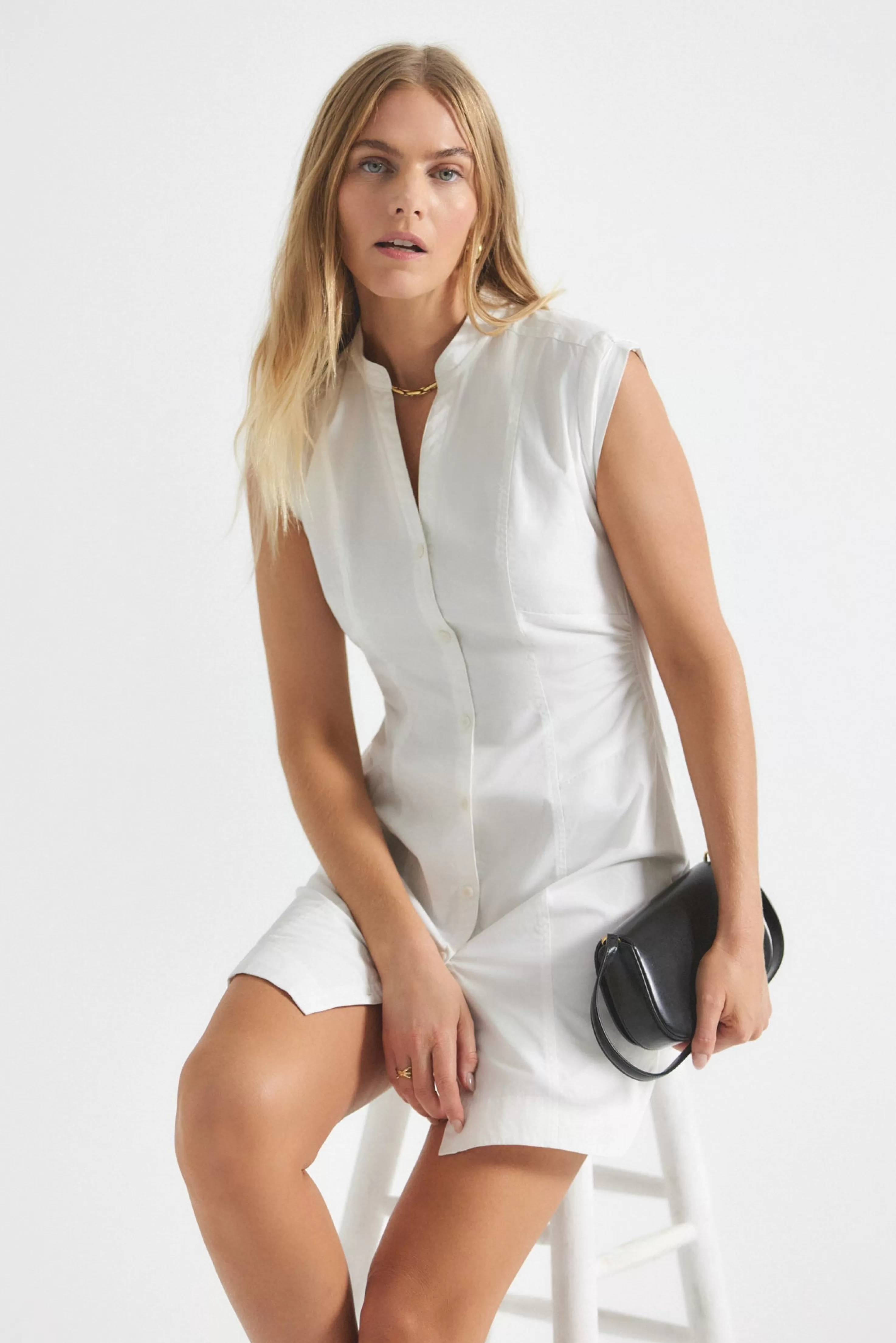 Derek Lam Elyse Dress White Shop