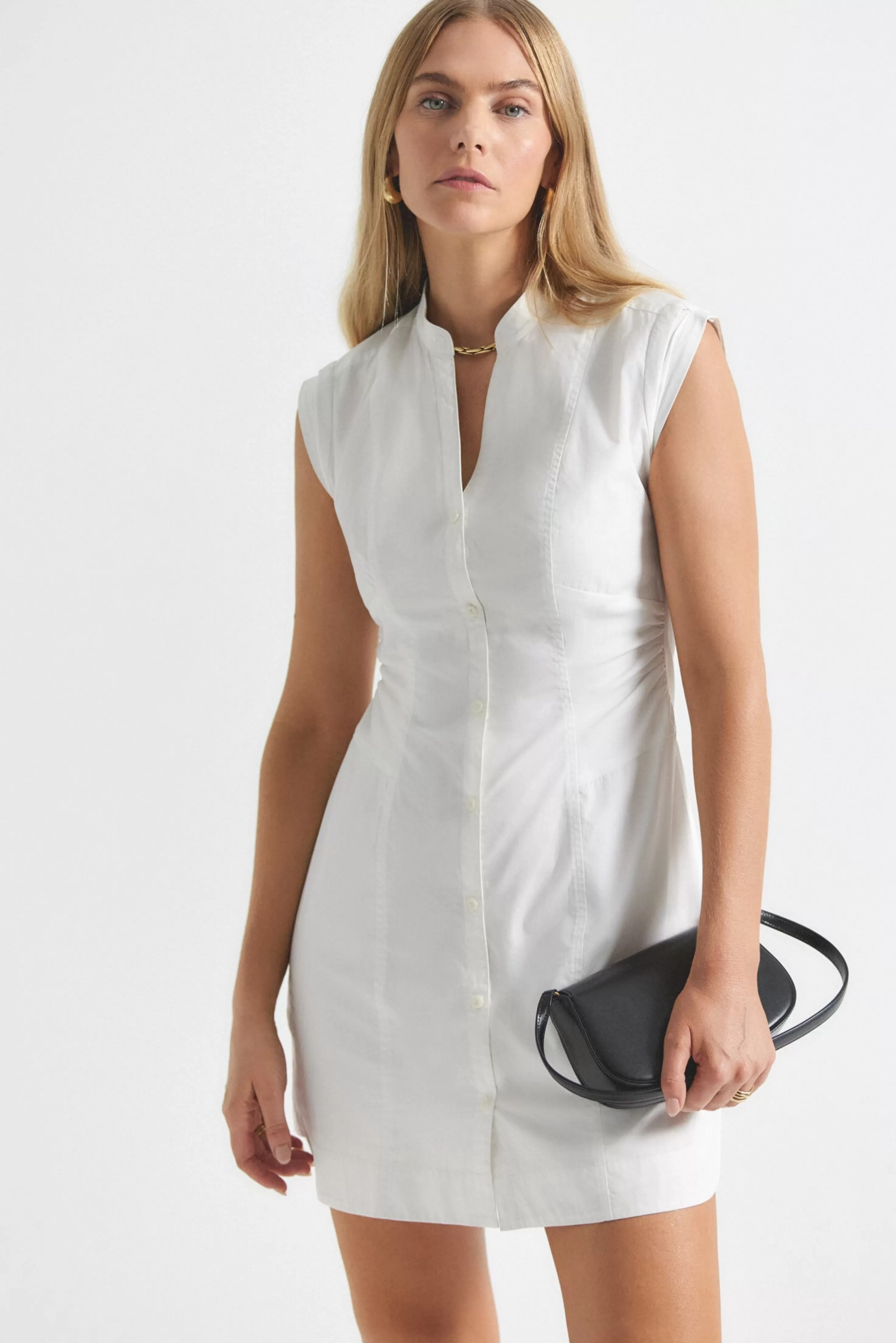Derek Lam Elyse Dress White Shop
