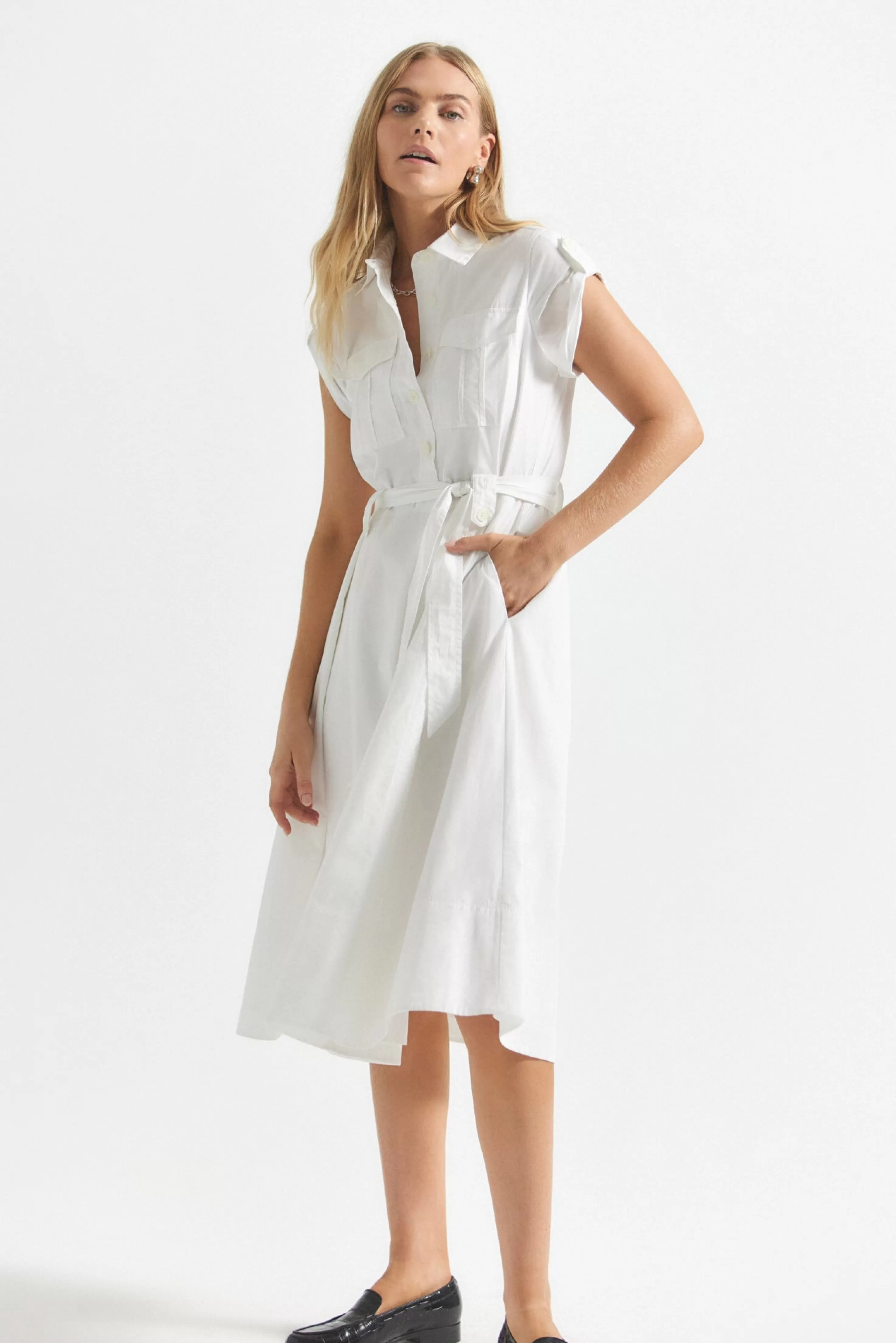 Derek Lam Kayla Dress White New