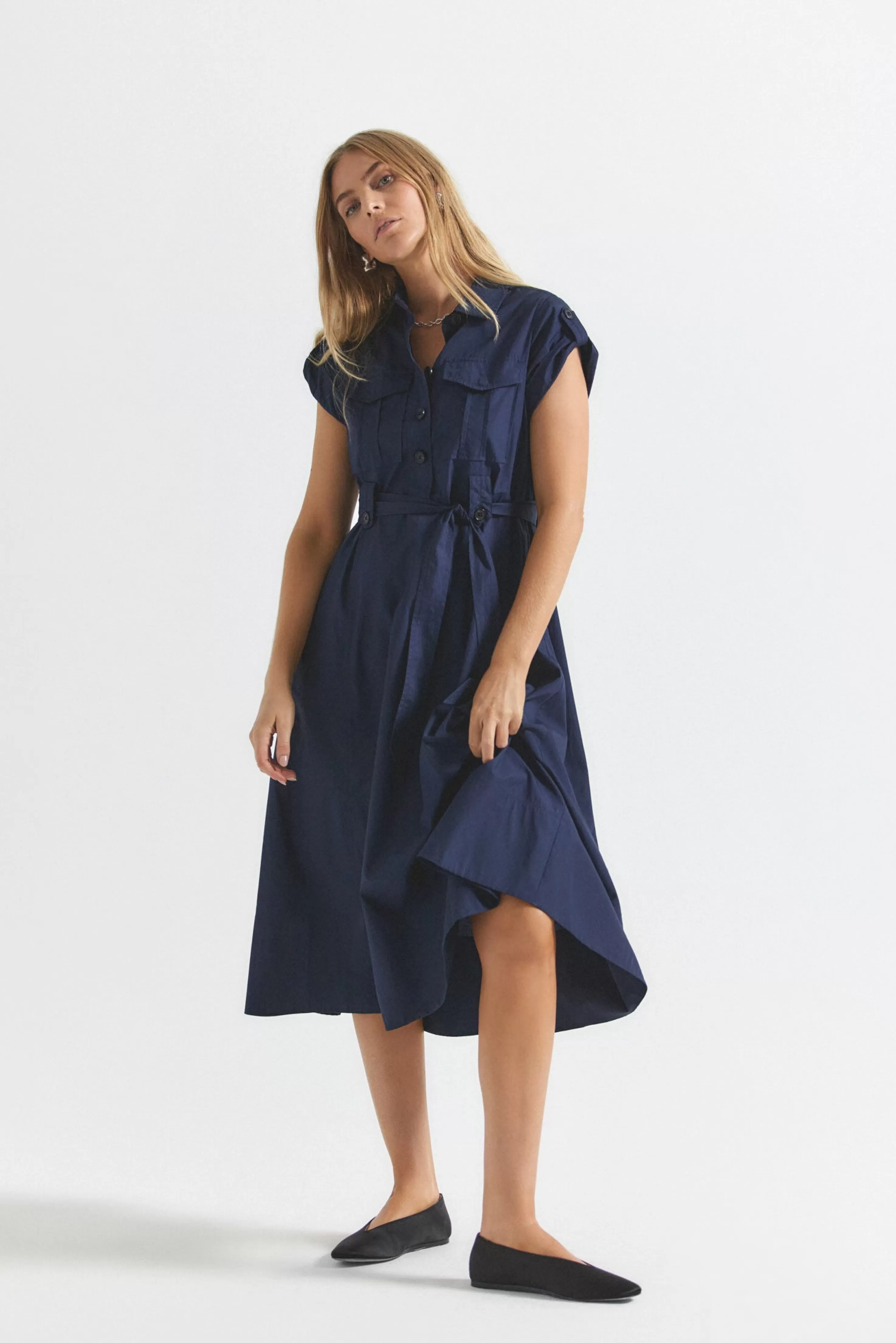 Derek Lam Kayla Dress Nightsky Sale