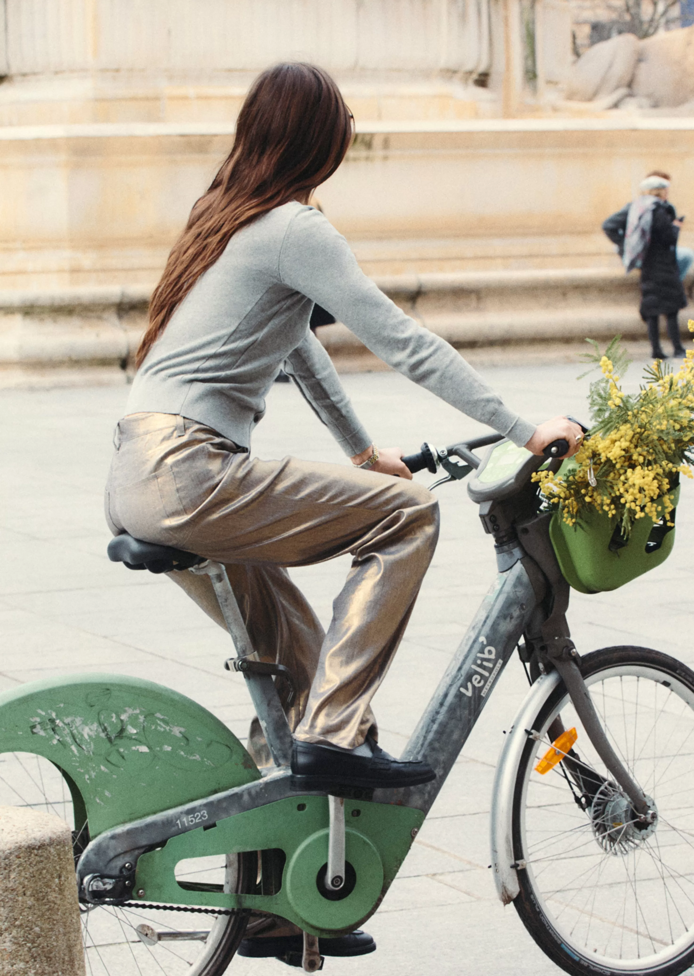 Derek Lam Larissa 5 Pocket Trouser Oro Clearance