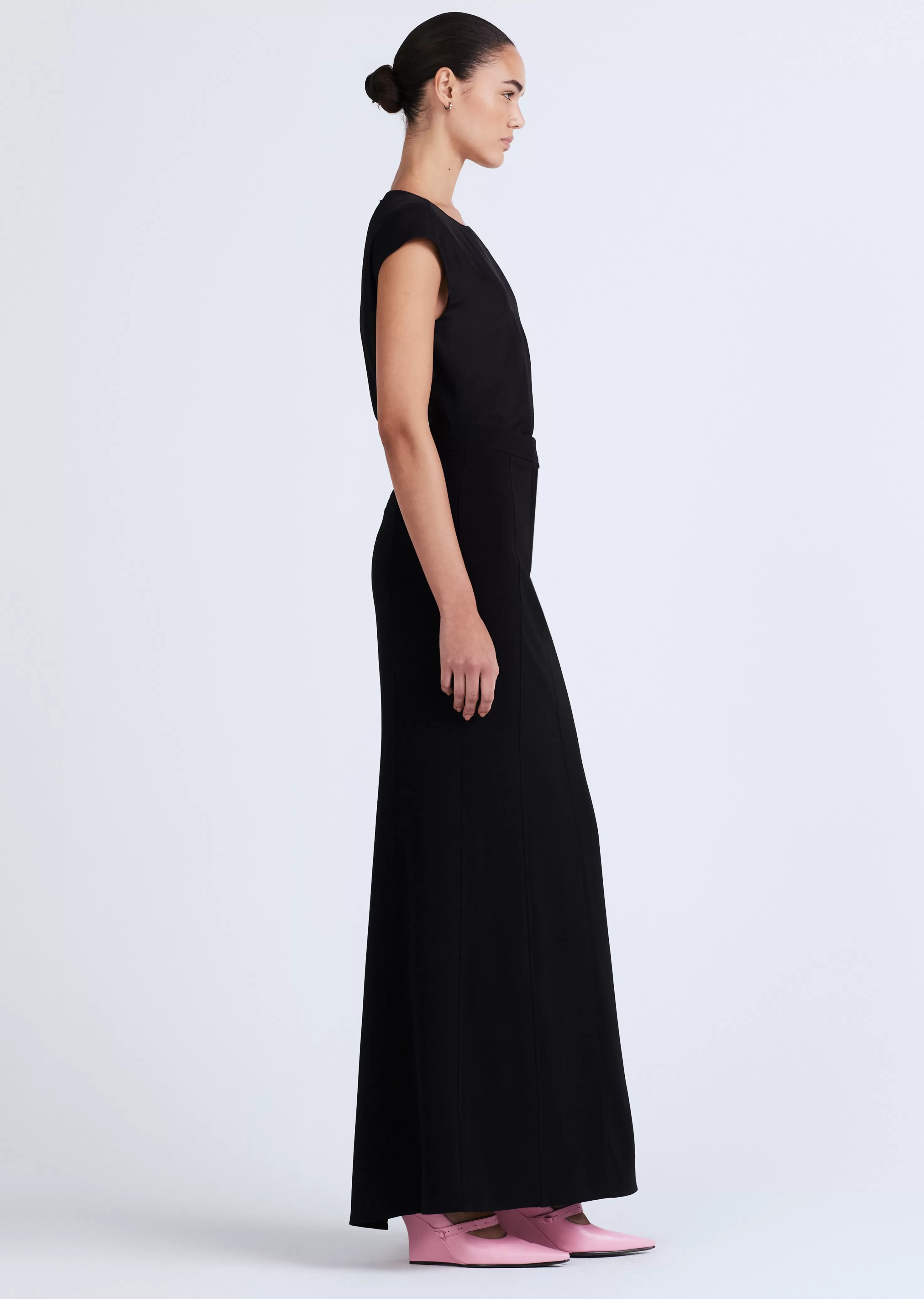 Derek Lam Raye Maxi Skirt Black Best