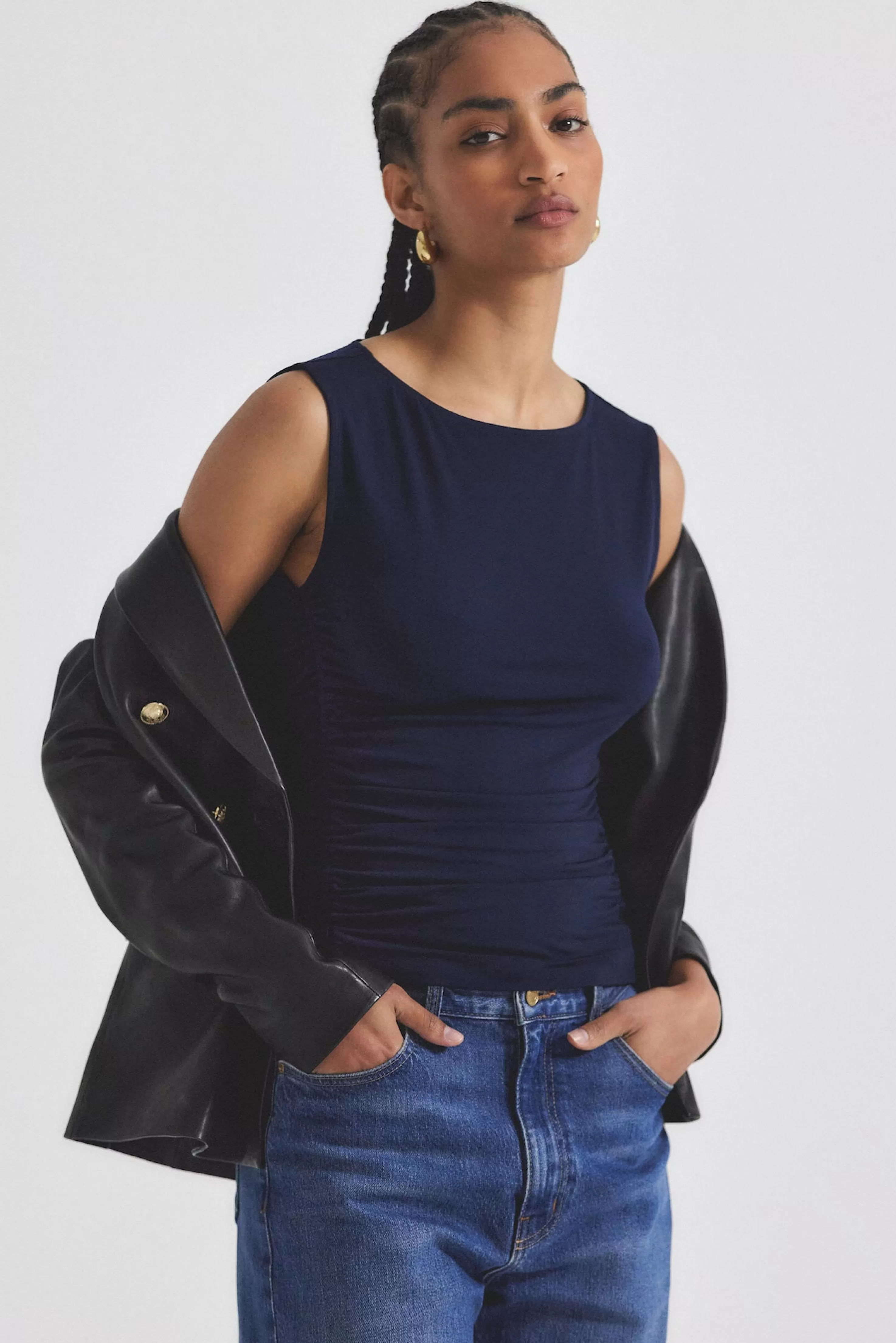 Derek Lam Sophia Tee Nightsky Fashion