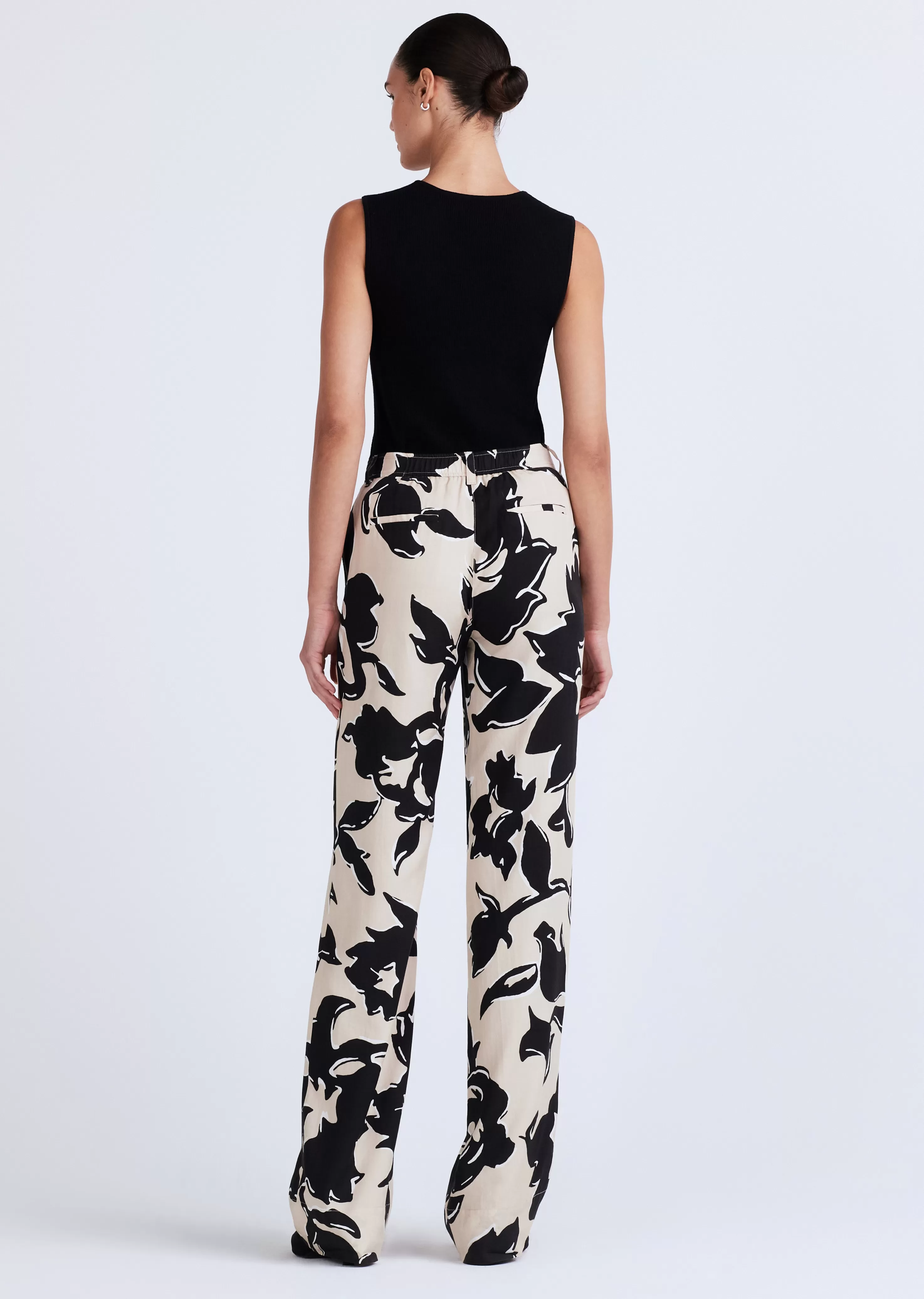 Derek Lam Vana Straight Leg Trousers Safarimulti Best Sale